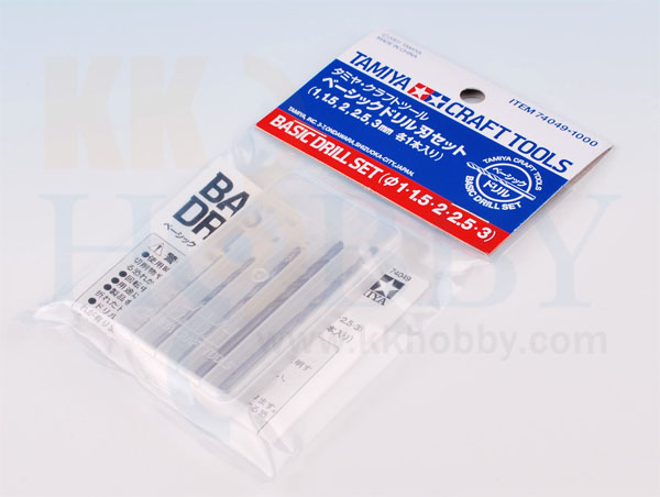 Tamiya 74049 Craft Tools - Basic Drill Set