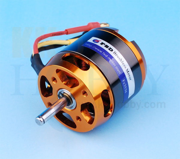 KK HOBBY 】 ブラシレスモーター FSD FC3536-6T 1270KV