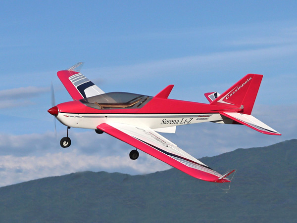 航空機・ヘリコプター Castolada Serena-L KK HOBBY 】 カシオペア セレナLt-Z 地上機（ピンク：ARF