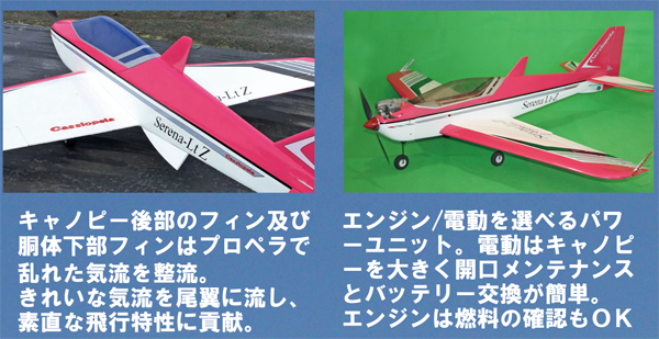 KK HOBBY 】 カシオペア セレナLt-Z 地上機（ピンク：ARF